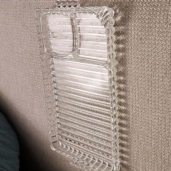 Vintage Hazel Atlas Glass 3-Part tray - Picture 2 of 3